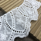 Embroidery Hollow Perforated Pure Cotton Collar Lace Pattern False Collar Wedding Dress DIY Accessories