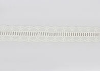 2.5cm Floral Embroidery Cotton Eyelet Lace Trim By The Yard For Handicraft