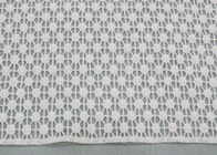 French Guipure Venice Lace Fabric , Polyester Water Soluble Lace For Women Dresses