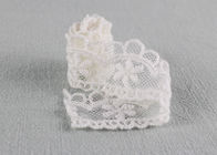 Floral Embroidered Lace Trim Scalloped Mesh Lace Ribbon For Fashion Dress Designer