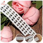 Decorative Accessories Crochet Pure Polyester Lace Trim For Christmas Present Box
