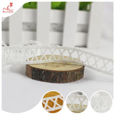 Hollow Out Lace Trims Poly Chemical Lace Ribbon For Hats Shoes Home Textile