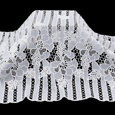 Embroidery African Lace Fabric For Party & Wedding Nigerian Lace Fabric Milk Silk Lace Fabric