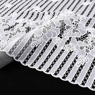 Embroidery African Lace Fabric For Party & Wedding Nigerian Lace Fabric Milk Silk Lace Fabric