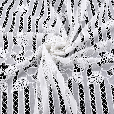 Embroidery African Lace Fabric For Party & Wedding Nigerian Lace Fabric Milk Silk Lace Fabric