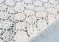 Cotton Dying Lace Fabric Guipure French Venice Lace Wedding Dress Fabric Openwork