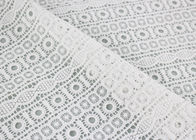 Embroidered Guipure Water Soluble Lace Cotton Chemical Lace Fabric For Clothing