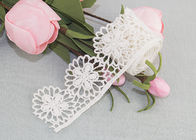 Cotton Guipure Venice Lace Trim Water Soluble Lace Floral Embroidered Lace Ribbon