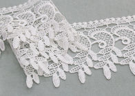 Retro Floral Venice Trim Edging Border Polyester Lace Ribbon For Bridal Gown