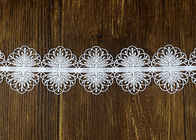 Cutomized Floral French Venice Guipure Lace Trim For Apparel Ribbon 7CM Width
