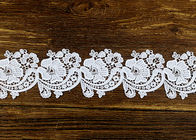 Floral Guipure Water Soluble Lace Trims With Heavy Embroidery For Dresses Ribbon