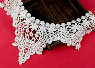 Emrbroidered Cotton Collar Applique With Retro Guipure Lace Pattern Custom