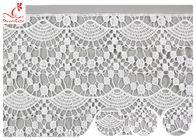 Bangladesh Water Soluble Venice Guipure Lace Trims With Scalloped Edge For Pants