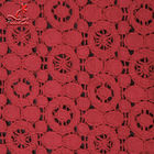 Wholesale New Design African French Red Lace Fabric For Garment