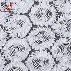 Fashion Dribbling Embroidered Lace Fabric / Lace Netting Fabric