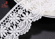 4cm Wide Polyester Lace Trimming Water Soluble Lace For Garment Lace For Decorating Lace For Dresses