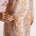 Colorful Modern custom Embroidered Net Lace For Garment