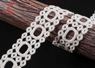 New arrival 100% cotton material and lace product water soluble lace trim for Luggage decoration