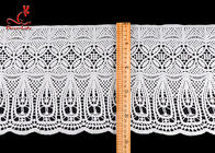 100% Polyester Water Soluble Lace For Dress Borders And Garment Borders