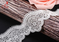 Polyester Embroidered Lace Guipure Water Soluble Lace Trim For Diy Decoration