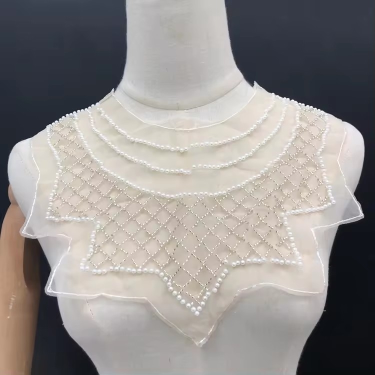 Children's Clothing Accessories Collar Lace Diy Embroidery Collar Shirt Water Soluble False Collar