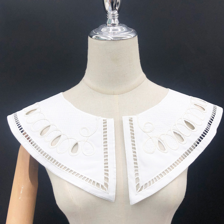 Wedding Dress Flower Collar Fabric Clothing Sewing Home Textile Clothing Collar Flower Accessories Collar Lace