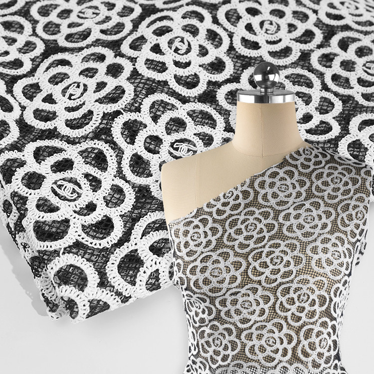 Quality embroidery fabric cord /guipure lace African Lace Fabric for wedding dress