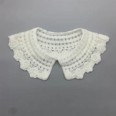 Customizable Lace Applique With Schiffli Embroidery