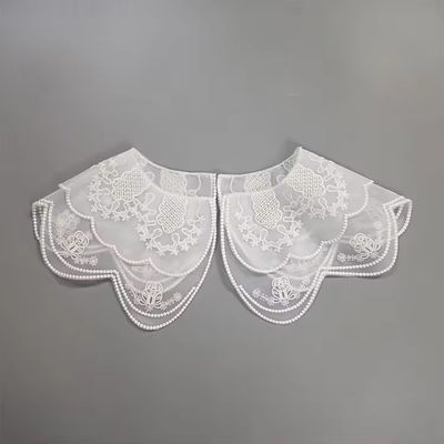 Collar Children's Clothing Women's Clothing All-match Clothing Accessories Embroidery Lace